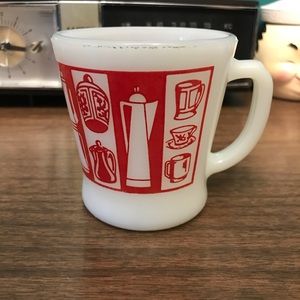 Vintage fire-king mug